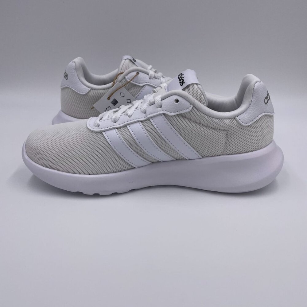 adidas Lite Racer 3.0 White Womens Shoes - Picture 2 of 8